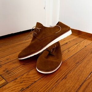 Brown Suede Derby Men’s Shoe